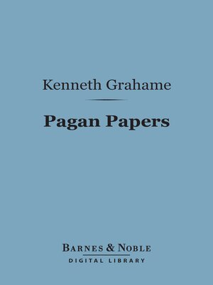 cover image of Pagan Papers (Barnes & Noble Digital Library)